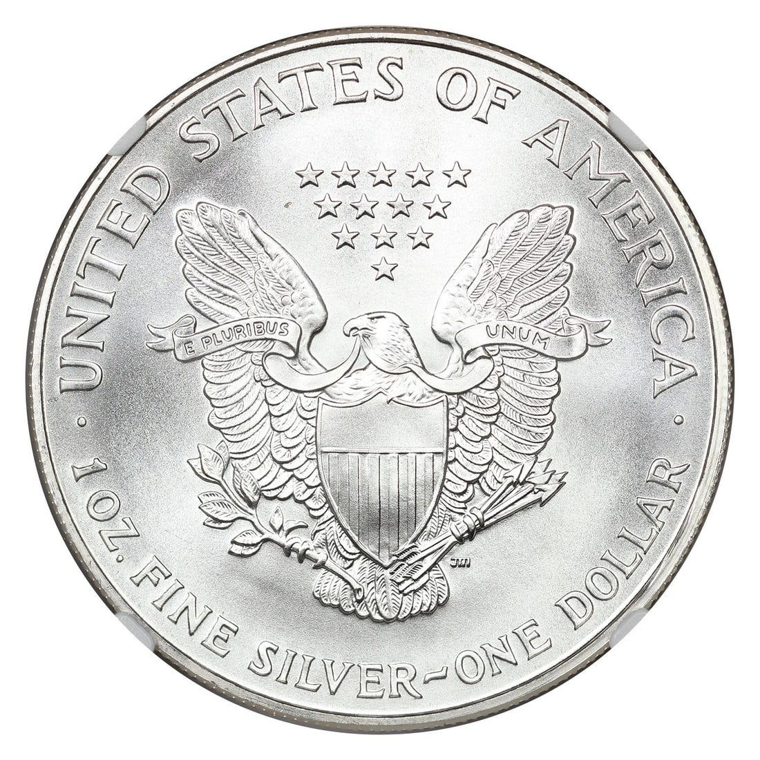 1995 $1 Silver Eagle NGC MS70 - Silver Eagles - Better Date 1 oz Silver - 4