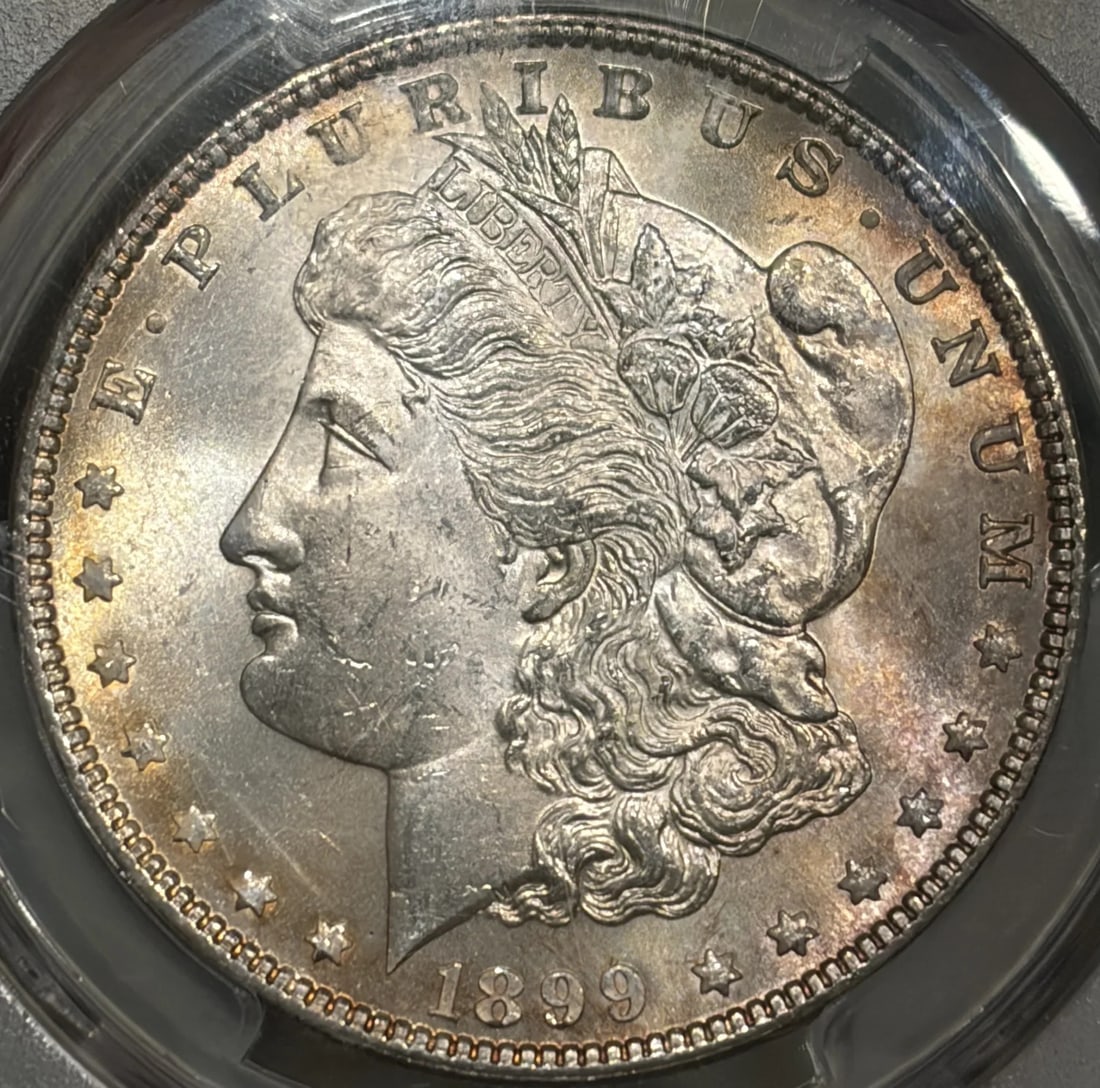 PCGS MS63 MORGAN DOLLAR - 2