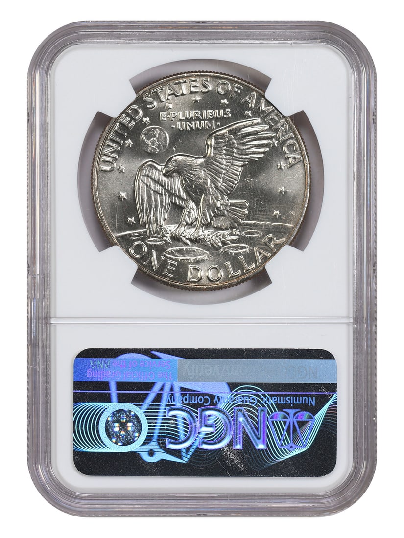 1973-D $1 NGC MS67 - Ike Dollar - 2