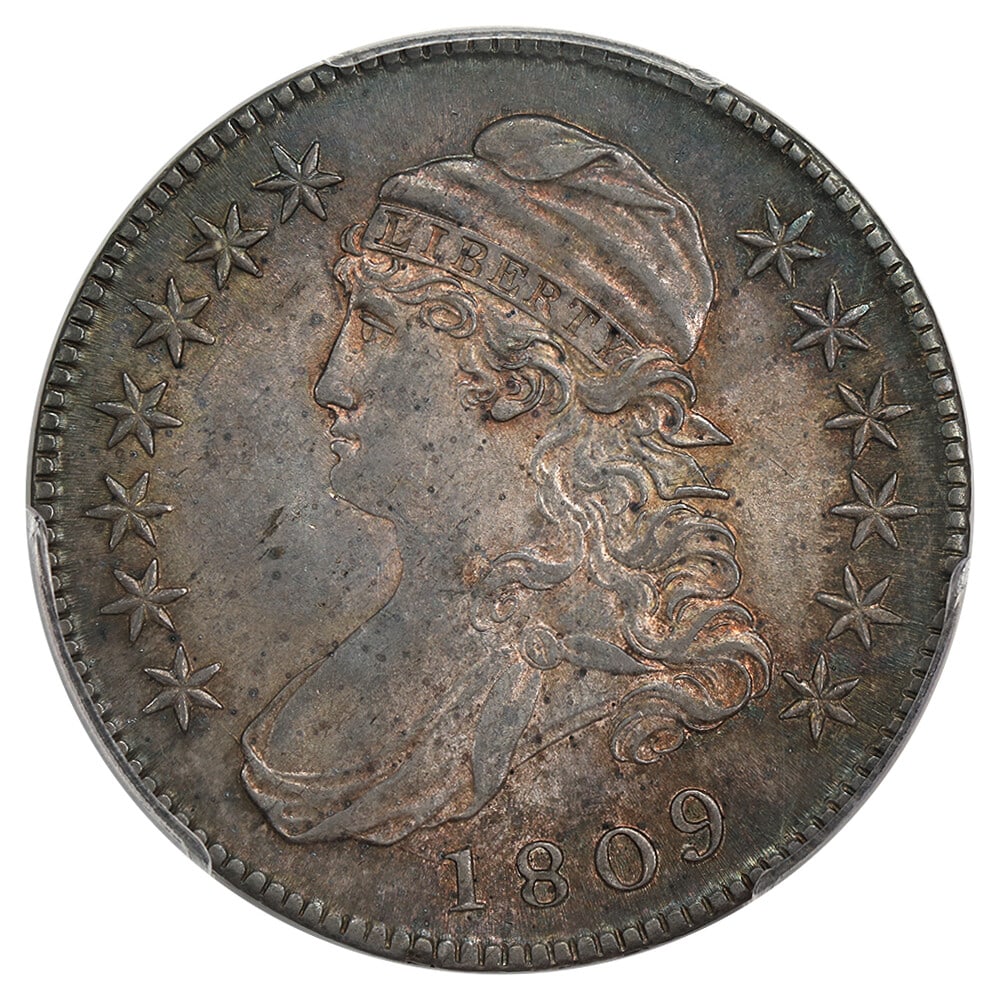 1809 50c PCGS MS62 ex: D.L. Hansen - 3