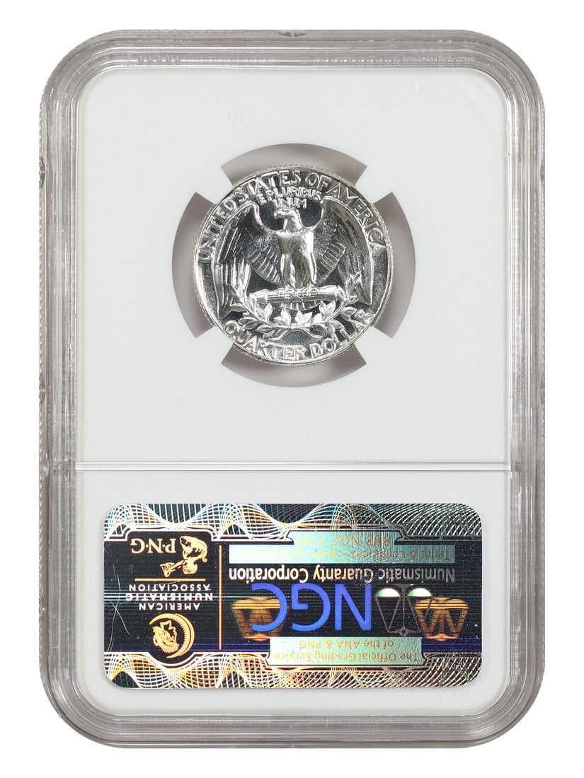 NGC PR69 25C 1956 Washington - 2