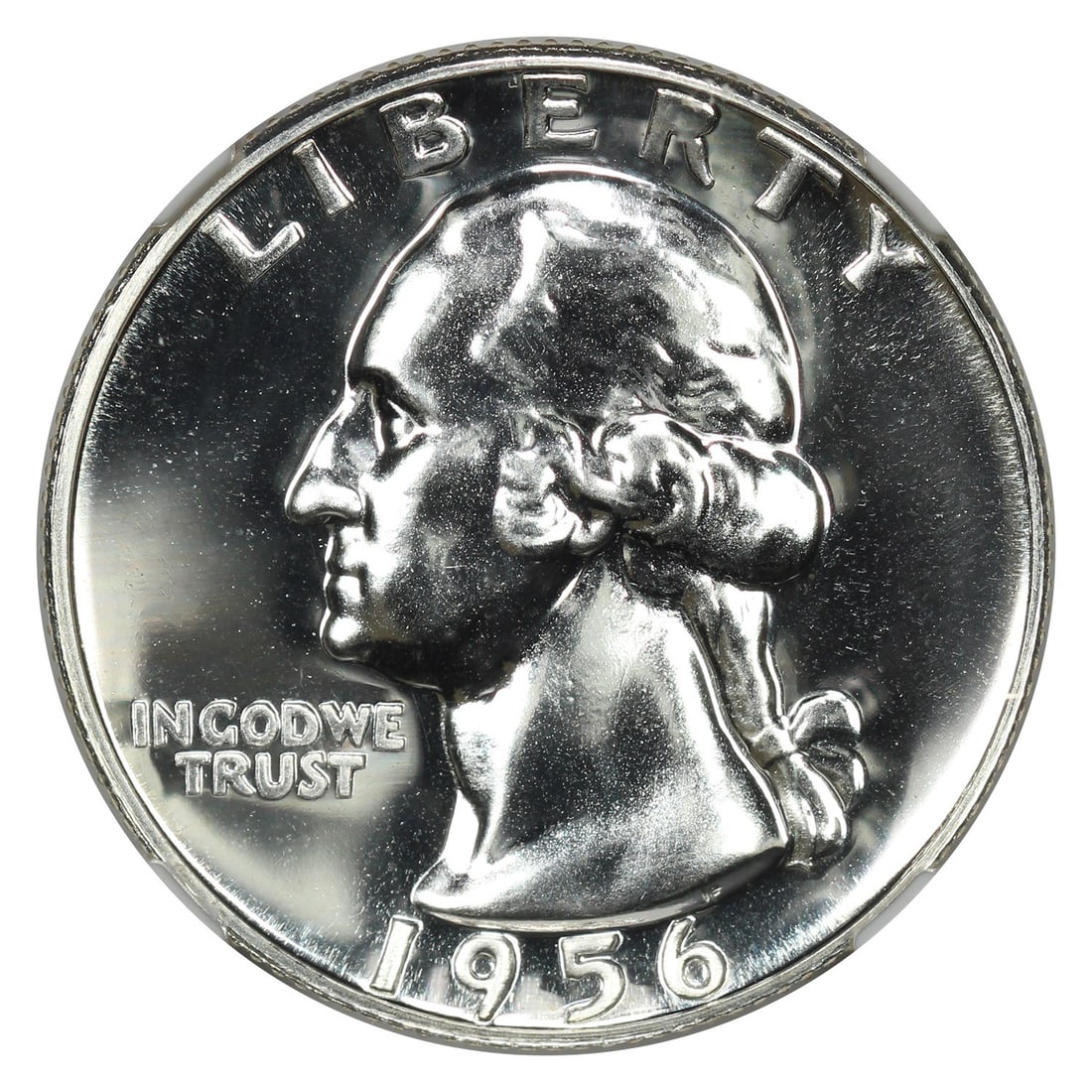 NGC PR69 25C 1956 Washington - 3