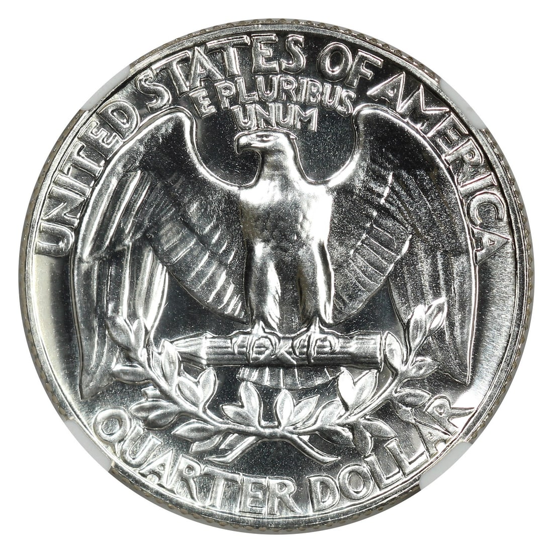 NGC PR69 25C 1956 Washington - 4