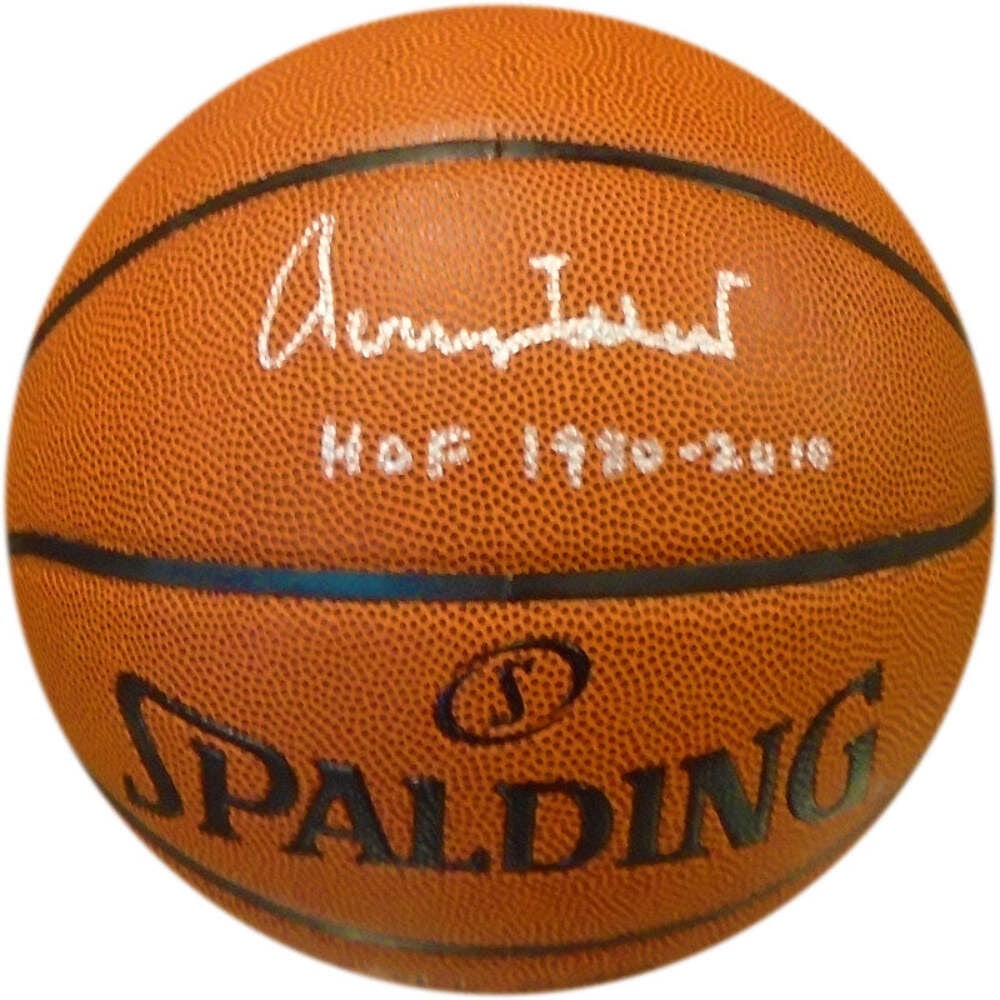 Jerry West HOF 1980-2010 Autographed Spalding Indoor/ Outdoor Basketball (PSA/ D: Jerry West HOF 1980-2010 Autographed Spalding Indoor/ Outdoor Basketball (PSA/ D Item Specifics: Brand: Professional Sports Authenticator (PSA) Jerry West HOF 1980-2010 Autographed Spalding Indoor /