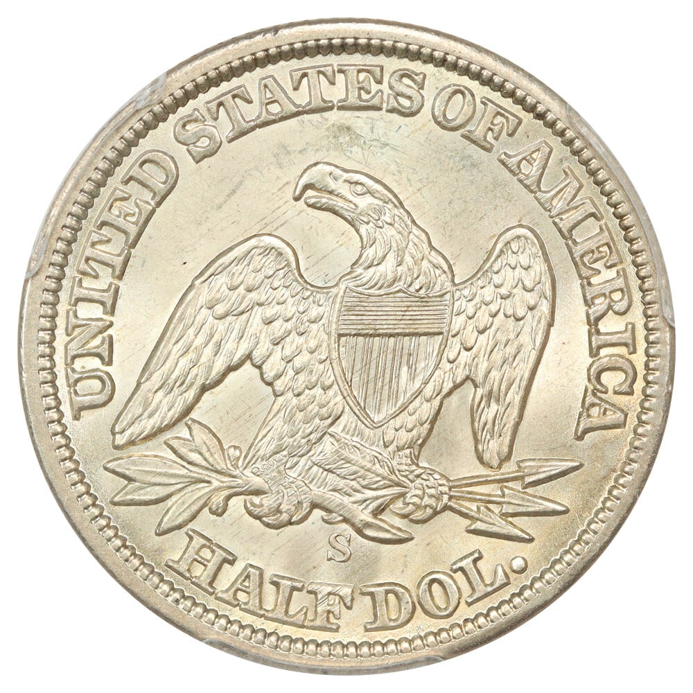PCGS MS65 50C ex D.L. Hansen - 4