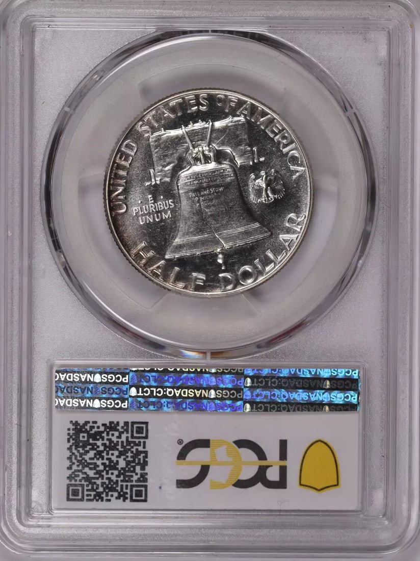 1952 PROOF FRANKLIN HALF DOLLAR PCGS PR66 - 2