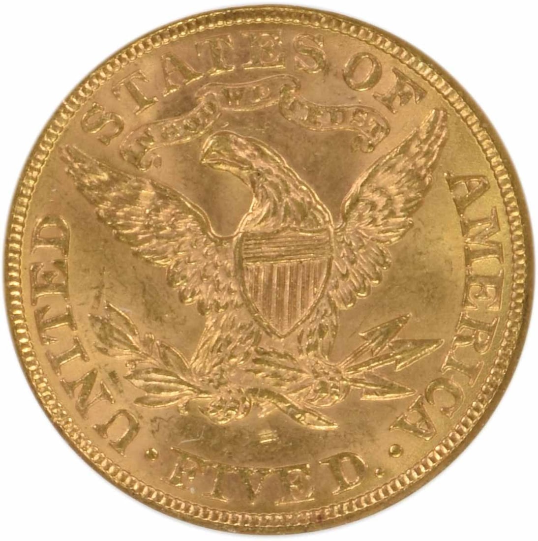 1900 $5 Gold Liberty Head MS63 NGC - 3