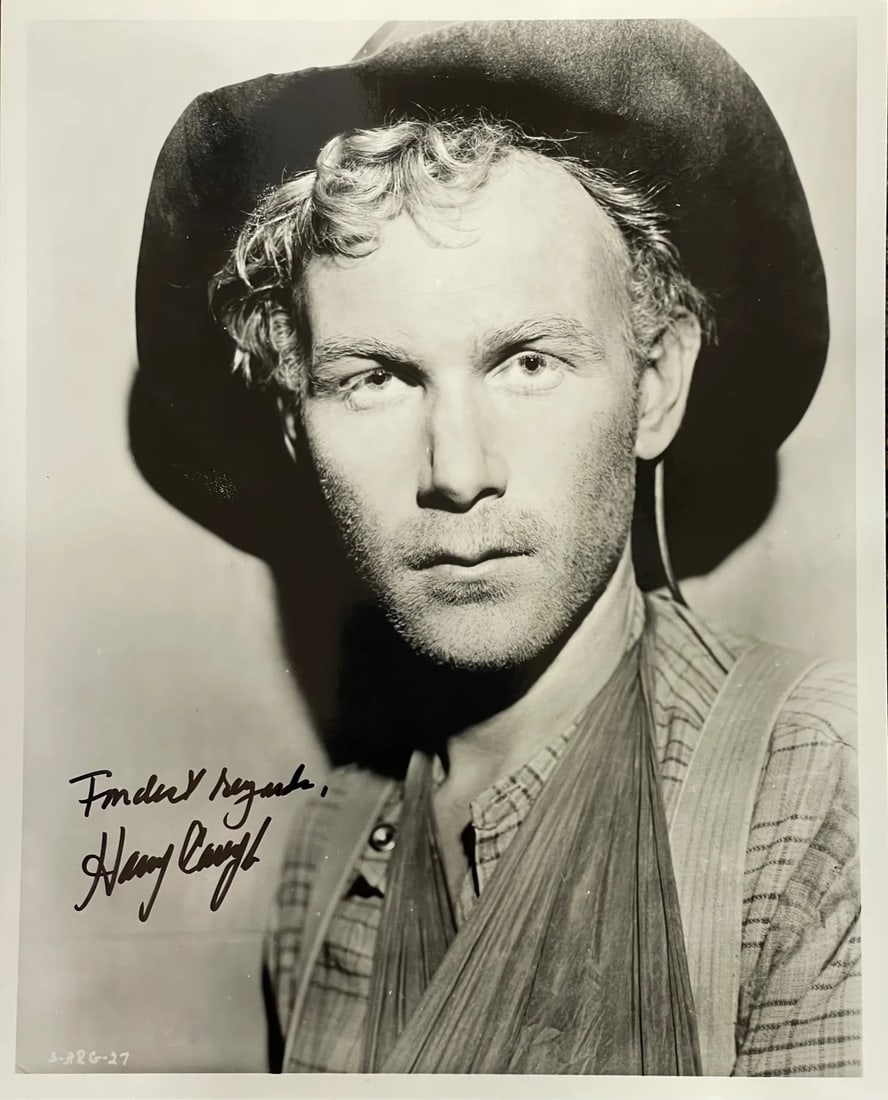 Carey Harry Autographed Photo Celebrity 8x10: Carey Harry Autographed Photo Celebrity 8x10 Harry Carey Jr's autographed photo, a rare celebrity item, features an 8x10 black and white image. The signature, in sharpie, reads "Friendly Regards" acro