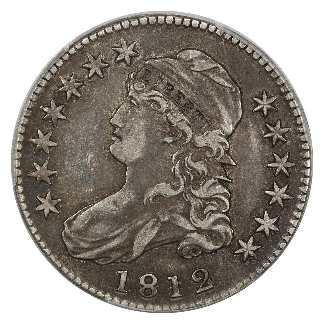 1812 50C PCGS XF40 - Capped Bust Half Dollar - 3