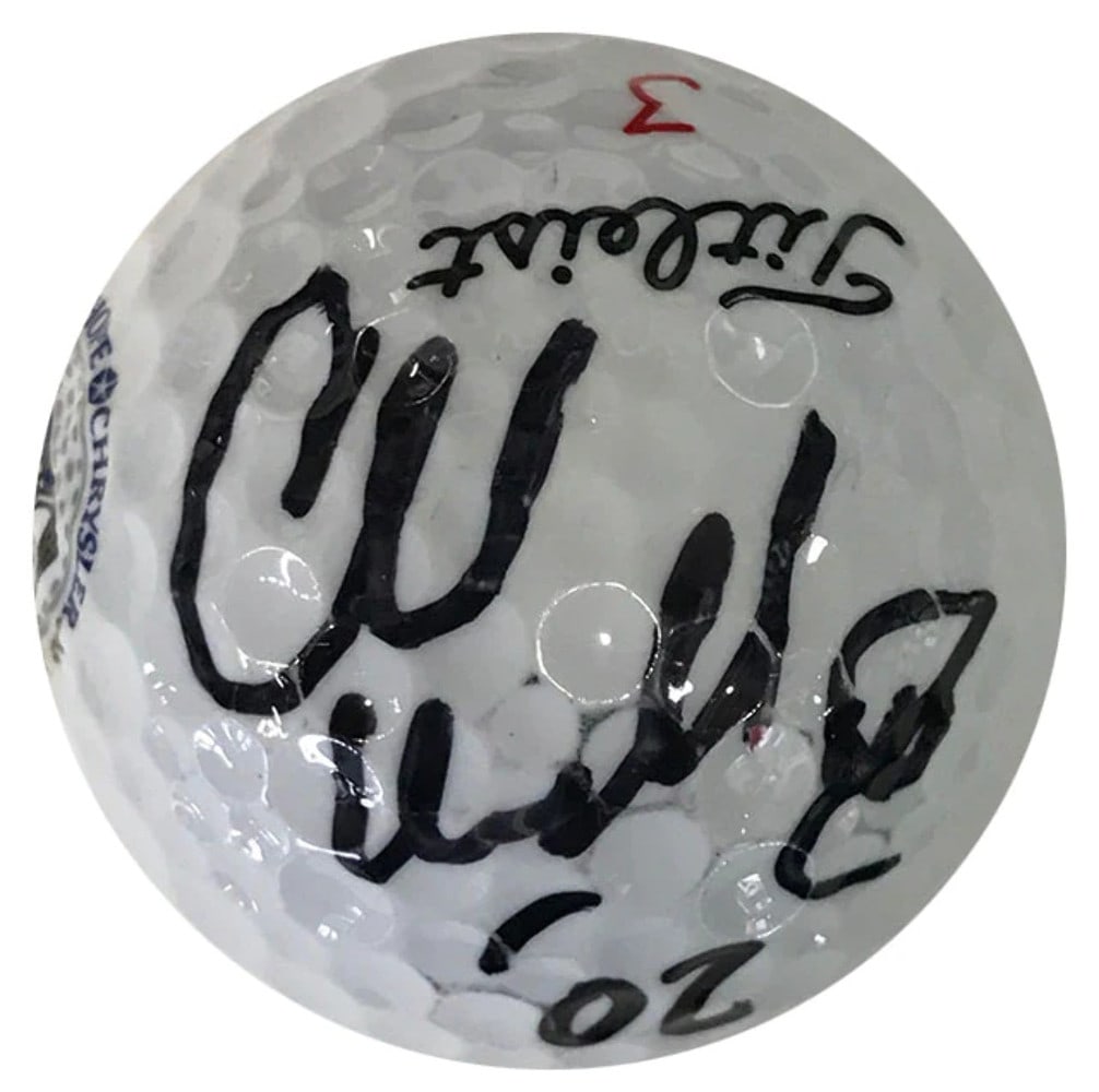 Charles Howell III Autographed Titleist 3 Golf Ball (1 of 2)
