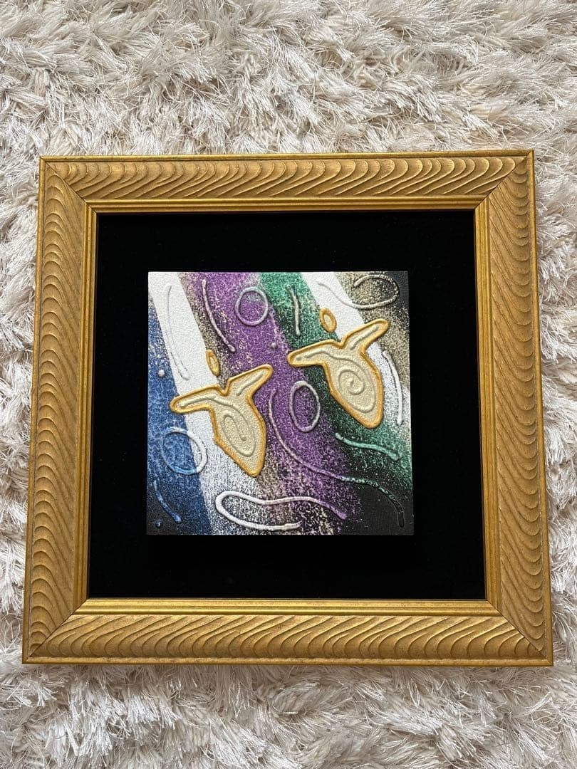 Soulmate Angels Original Acrylic Painting Framed Signed With Box by Andy Lakey: Soulmate Angels Original Acrylic Painting Framed Signed With Box by Andy Lakey Item Specifics: Artist: Andy Lakey Type: Painting Original/Licensed Reproduction: Original Size: Small Theme: Art