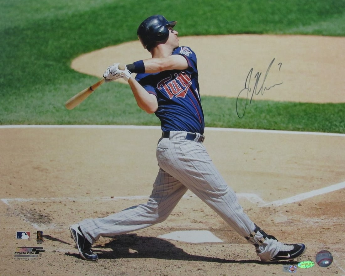 Joe Mauer HOF Minnesota Twins Signed/ Autographed 16x20 Photo MLB Holo 210057 (1 of 3)