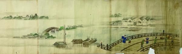 Handscroll Emaki Genre Manuscript 1817 meters 14 Bunka Fuzoku 8 Japanese (1 of 5)