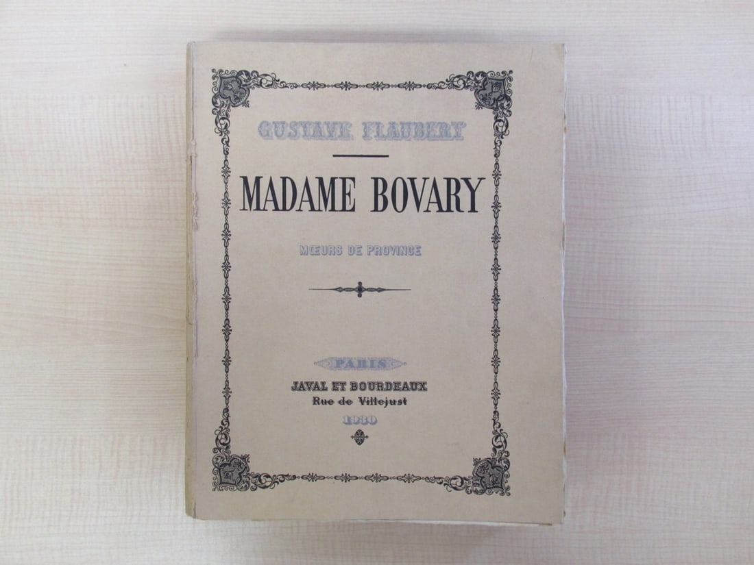 Charles Huard Gustave Flaubert 1st Edition Limited 525/ 75 Madame Bovary 1930 (1 of 10)