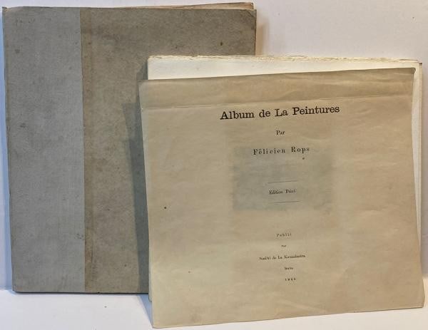 Felicien Rops Album de La Peintures 1928 Private Edition 12 Art Prints: Felicien Rops Album de La Peintures 1928 Private Edition 12 Art Prints Item Specifics: Artist: Felicien Rops Subject: Art / Erotica Material: Paper Style: Japanese Year Of Production: 1928 Product