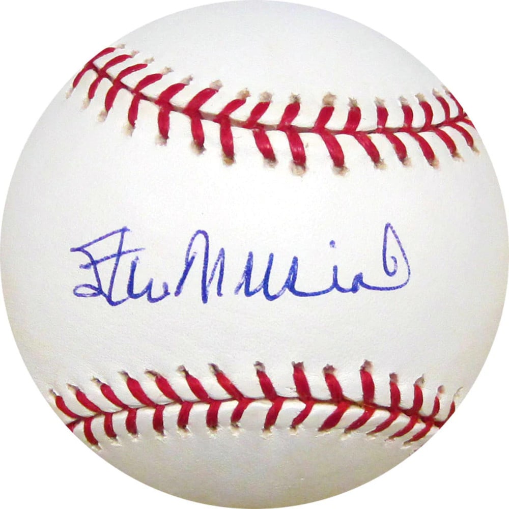Musial Autographed Baseball: Musial Autographed Baseball Stan Musial's iconic blue pen signature across the sweet spot on a Major League Bud Selig ball, bearing witness to his legendary career. This rare collectible comes with a 