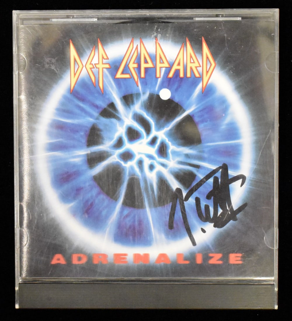 Joe Elliott Signed/ Autographed Def Leppard Adrenalize CD Cover JSA BA208653 (1 of 3)