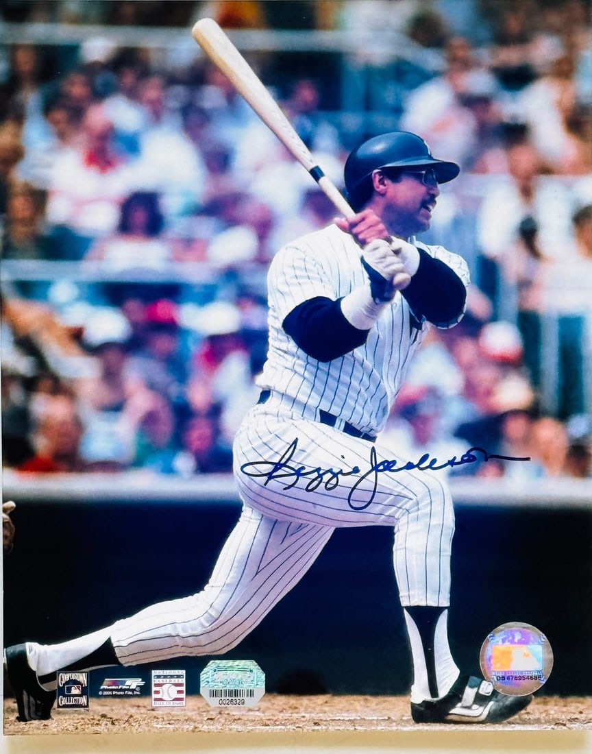Reggie Jackson Autographed 8x10 Photo Mounted Memories (1 of 1)