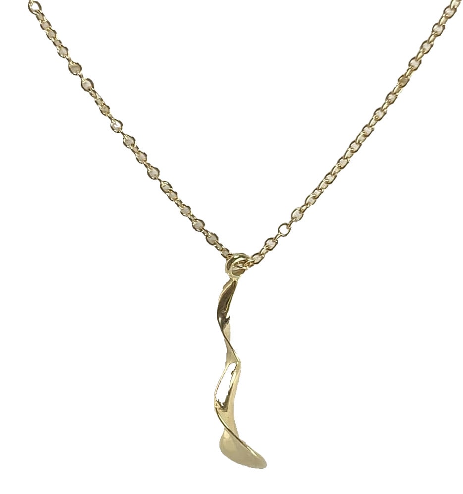 Tiffany Co Frank Gehry Gold Orchid Twist Pendant Necklace Yellow 18k Drop Gift: Tiffany Co Frank Gehry Gold Orchid Twist Pendant Necklace Yellow 18k Drop Gift Item Specifics: Pendant Shape: Asymmetrical Closure: Spring Ring Occasion: Anniversary Birthday Christening Christmas Con