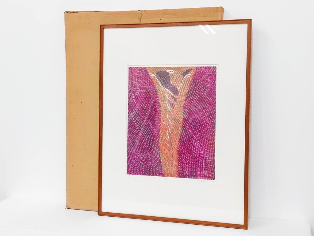 Stanley William Hayter Vortex Etching 1968 Signed With yellow storage bag Box: Stanley William Hayter Vortex Etching 1968 Signed With yellow storage bag Box Item Specifics: Unit Of Sale: Single Piece Artist: Stanley William Hayter Signed By: Stanley William Hayter Size: Large It