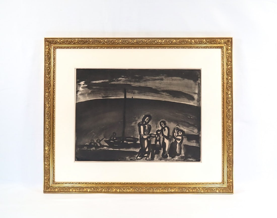 Georges Rouault Etching 1922 Signed Limited edition of 425 Framed Authentic: Georges Rouault Etching 1922 Signed Limited edition of 425 Framed Authentic Item Specifics: Unit Of Sale: Single Piece Artist: Georges Rouault Signed By: Georges Rouault Size: Large Signed: Yes Materi