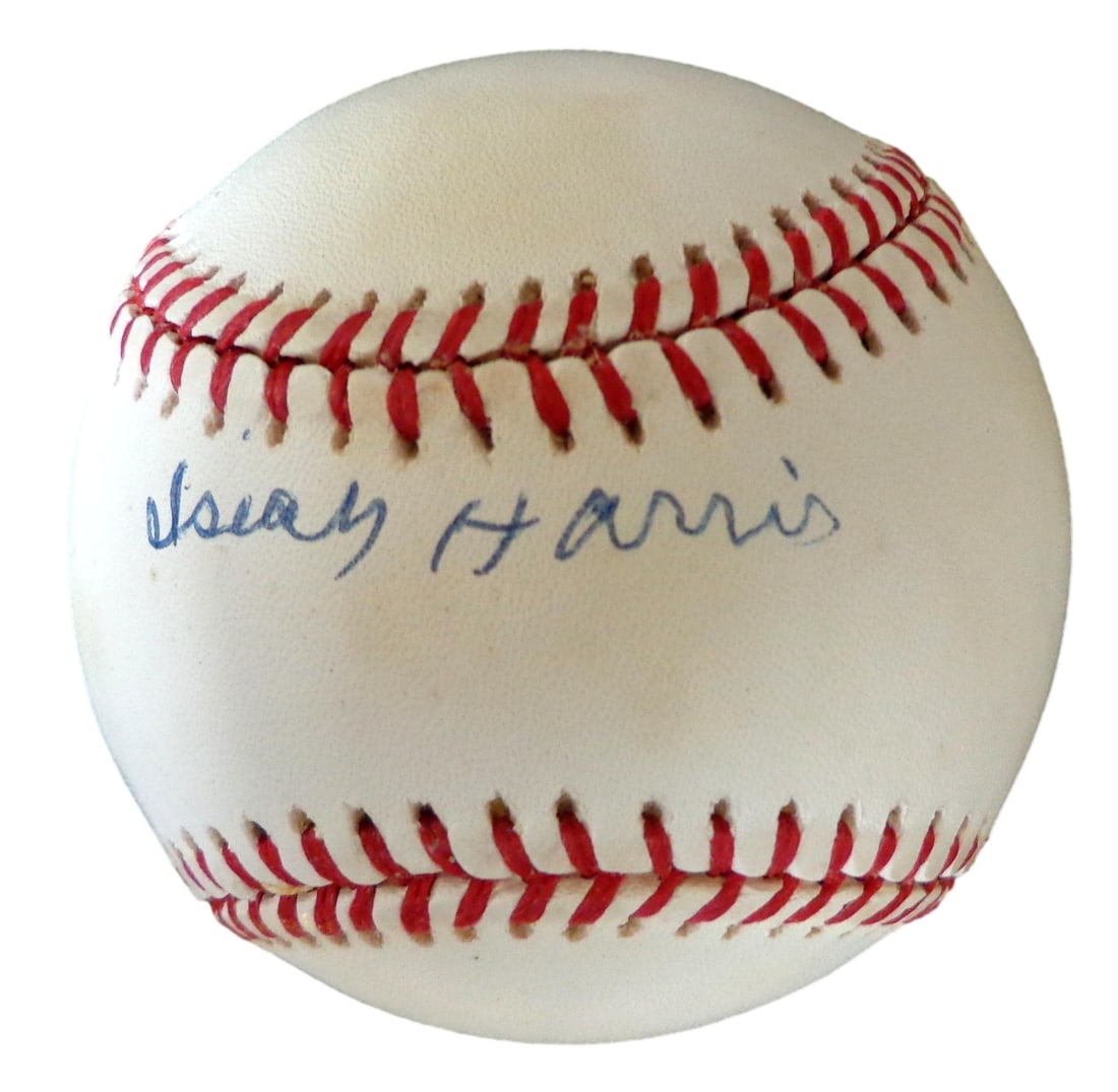Isaiah Harris Autographed OAL Baseball Negro League Memphis JSA 179820 (1 of 3)