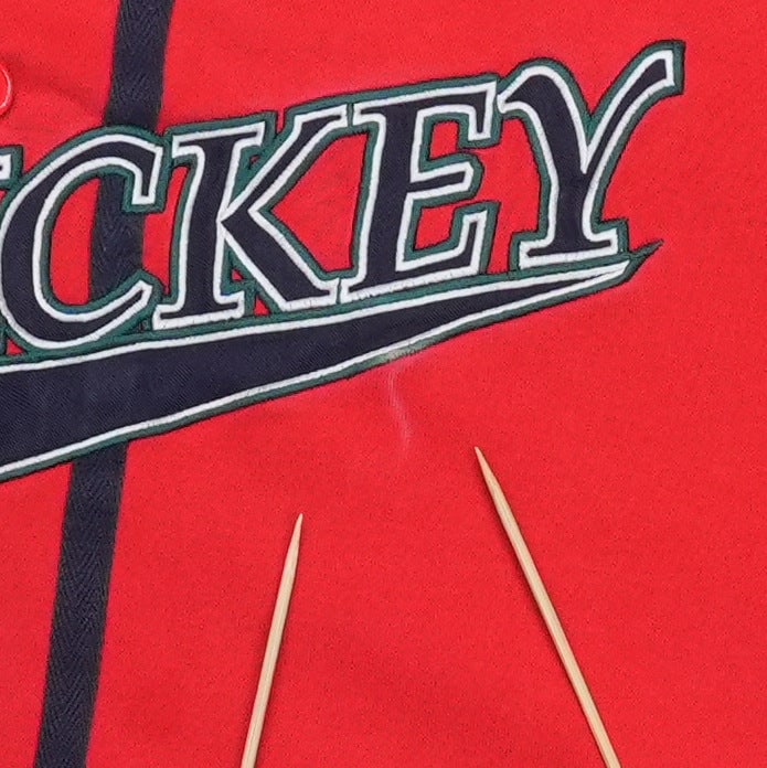 1990s Mickey Mouse Disney Baseball Jersey - 4