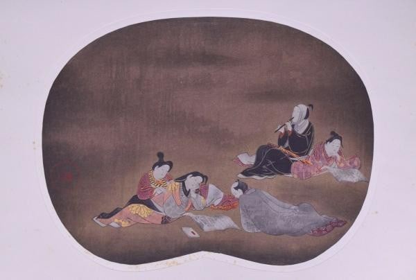 Woodblock Print Iwasa Matabei Katsumochi Ukiyo E Shinbi Shoin Plate 22 1918 (1 of 1)