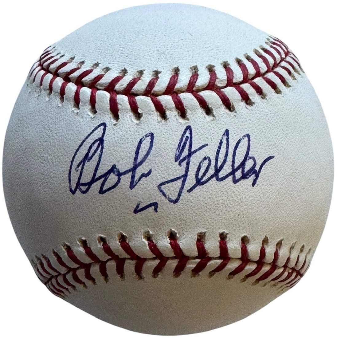 Bob Feller Autographed Official Major League Baseball (JSA) (1 of 2)