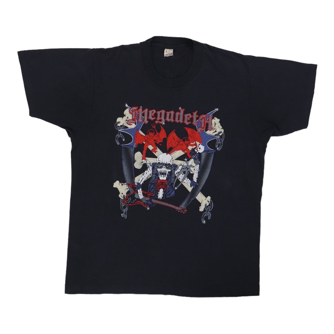 1980s Megadeth Live For Metal Die For Megadeth Shirt (1 of 5)