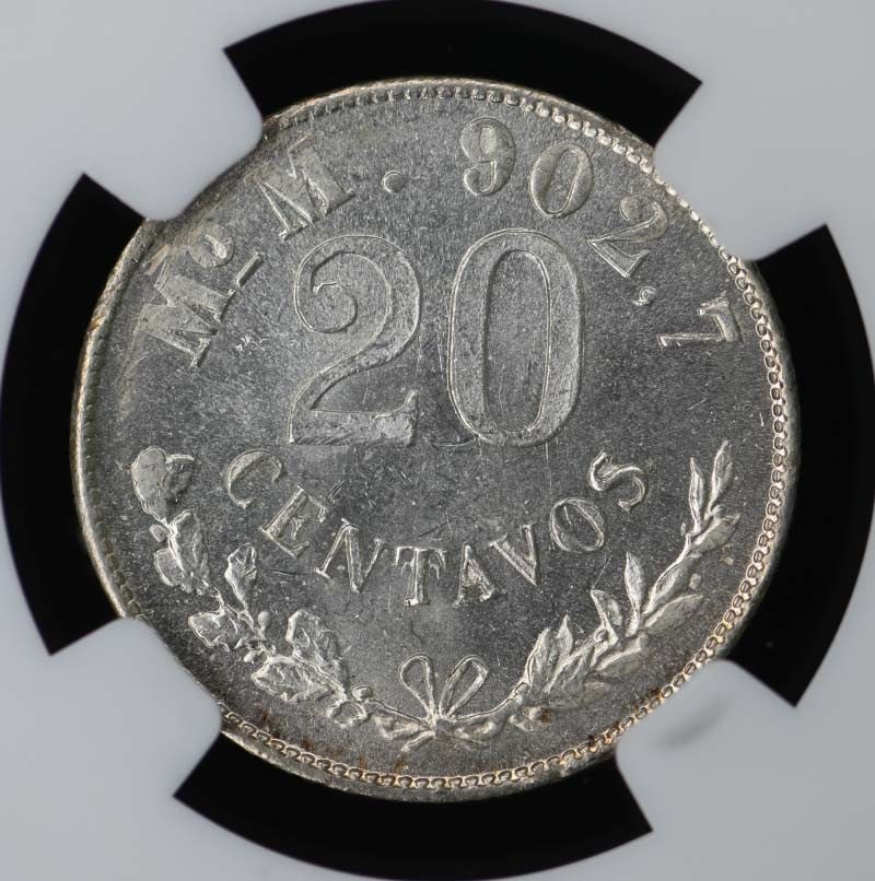 1904MO M MEXICO 20C NGC MS64 - 3