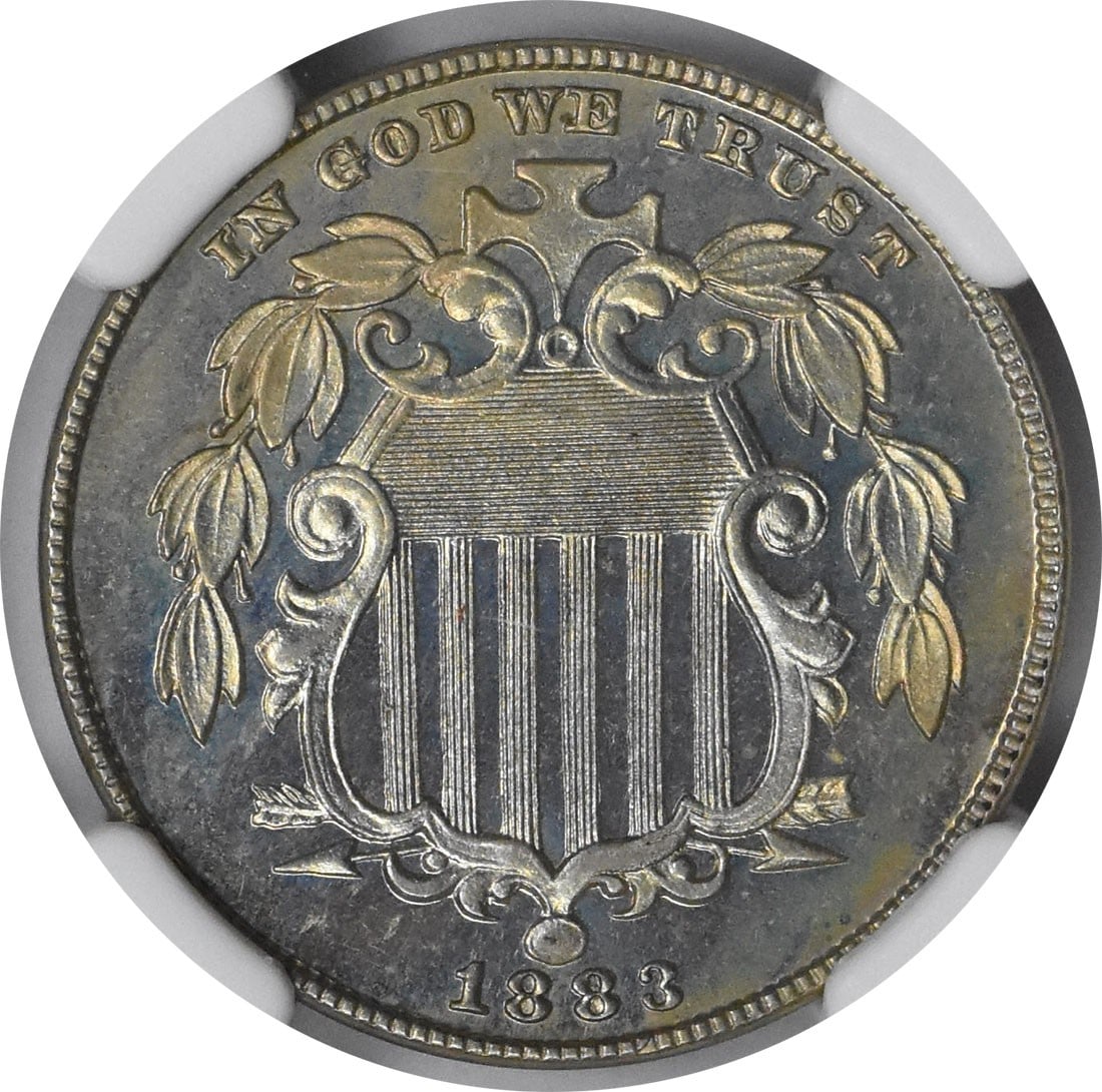 1883 Shield Nickel PR67 NGC - 2