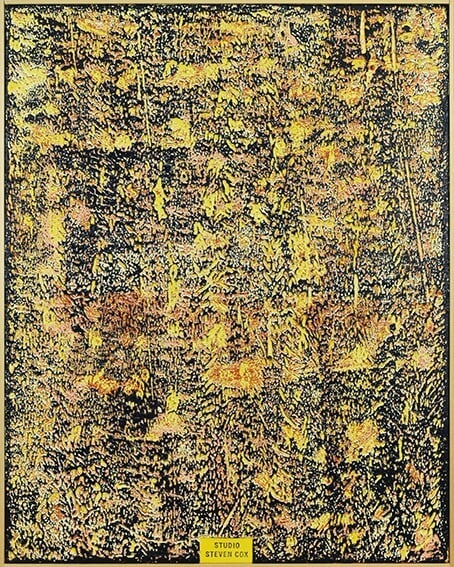 Steven Cox (Scottish) Original Abstract Oil Paintings Canvas Framed 2021 TRNSFR (1 of 2)