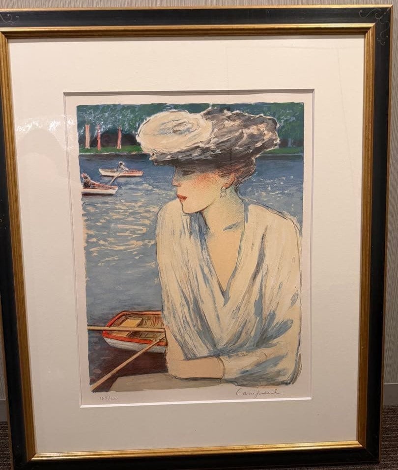 Jean Pierre Cassigneul Boat 1992 Signed Lithograph 143 200 Framed French Art: Jean Pierre Cassigneul Boat 1992 Signed Lithograph 143 200 Framed French Art Item Specifics: Unit Of Sale: Single Piece Artist: Jean Pierre Cassigneul Signed By: Jean Pierre Cassigneul Image Orientati