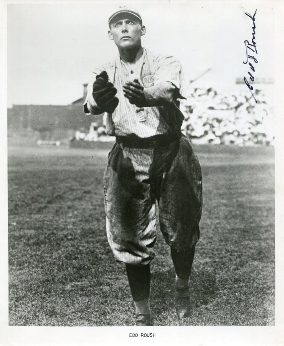 Edd Roush Autographed 8x10 JSA Certified Reds Photo: Edd Roush Autographed 8x10 JSA Certified Reds Photo Item Specifics: Brand: James Spence Authentication (JSA) ? Edd Roush Autographed 8x10 JSA Certified Reds Photo in good conditon JSA COA. Product Dis