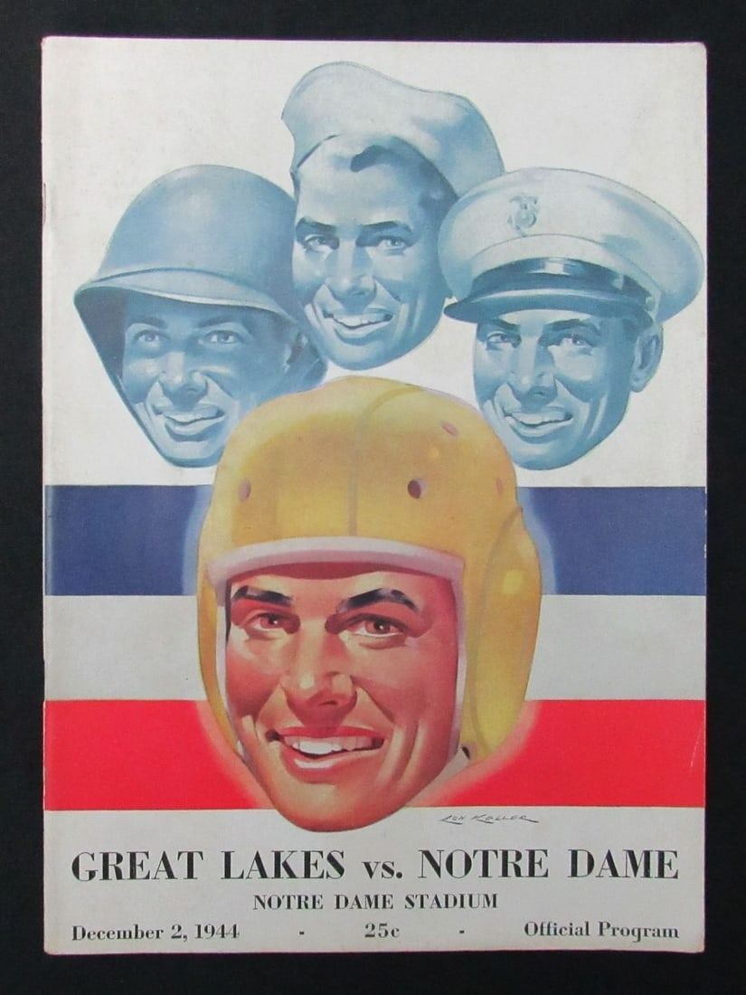 12/ 2/ 1944 Great Lakes vs. Notre Dame Program 185938 (1 of 4)