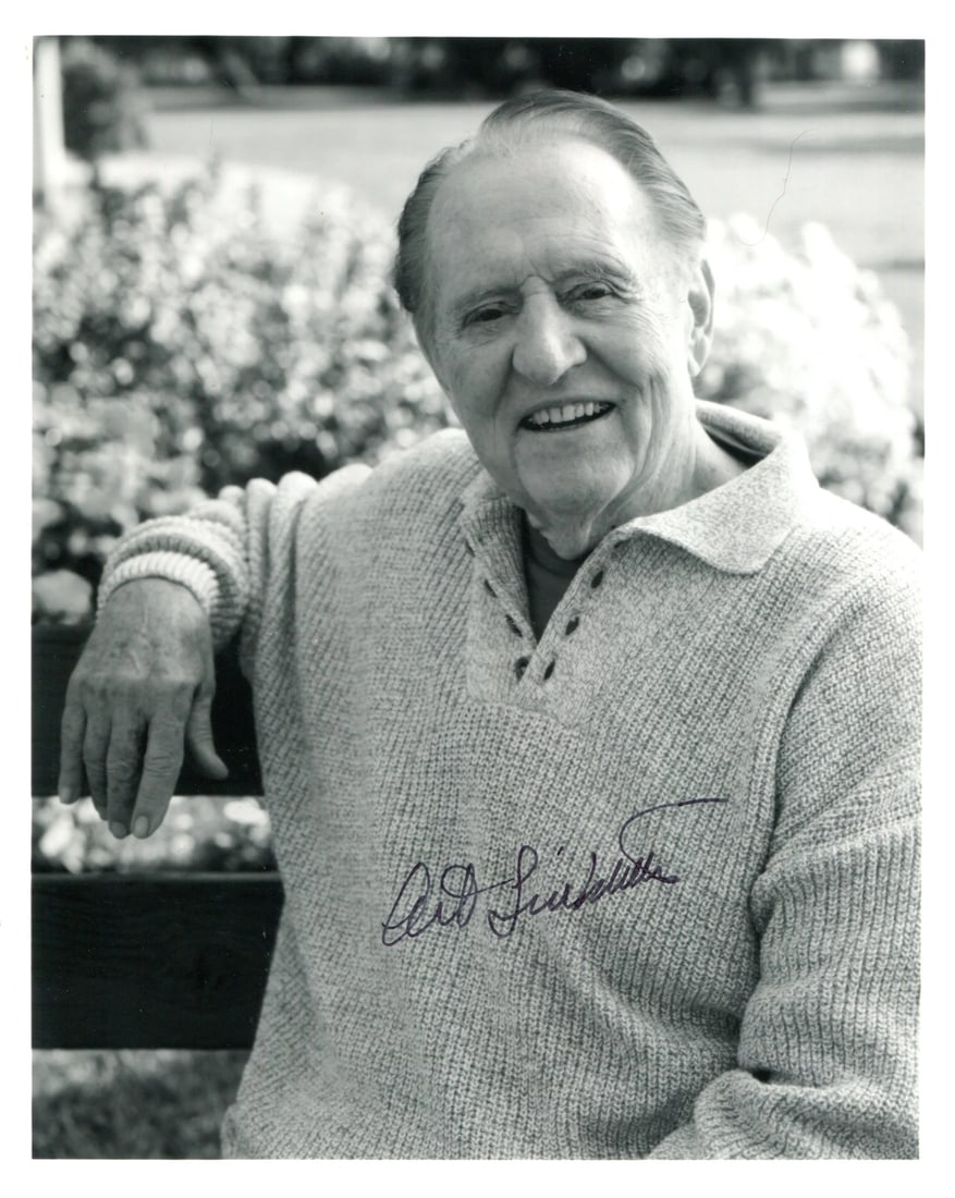 Linkletter Autographed 8x10 Photo Art: Linkletter Autographed 8x10 Photo Art Authentic Art Linkletter Autographed 8x10 Photo. This rare photo features the legendary comedian and actor Art Linkletter, signed in black sharpie across the fron