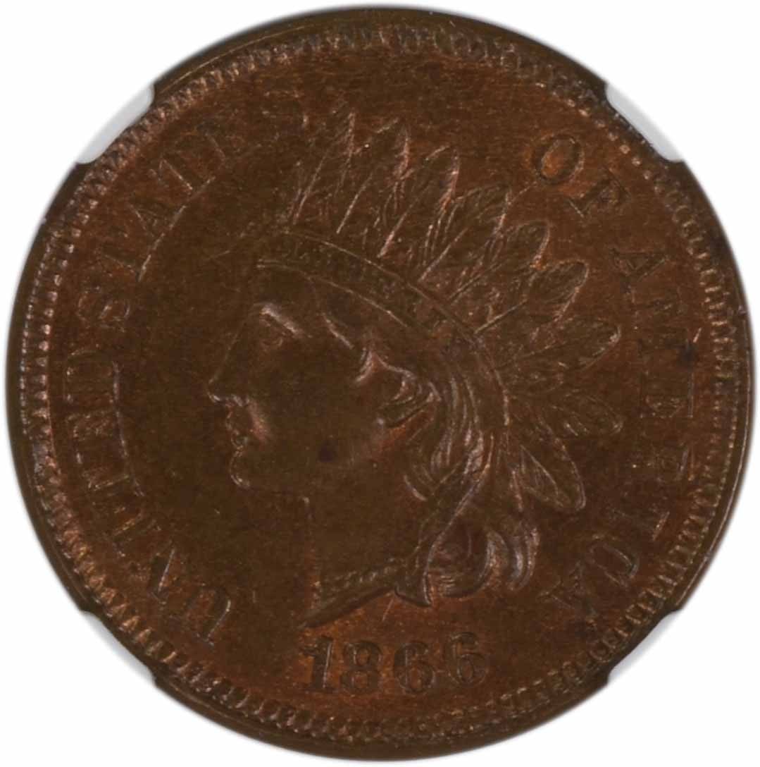 Indian Cent MS64RB NGC - 2