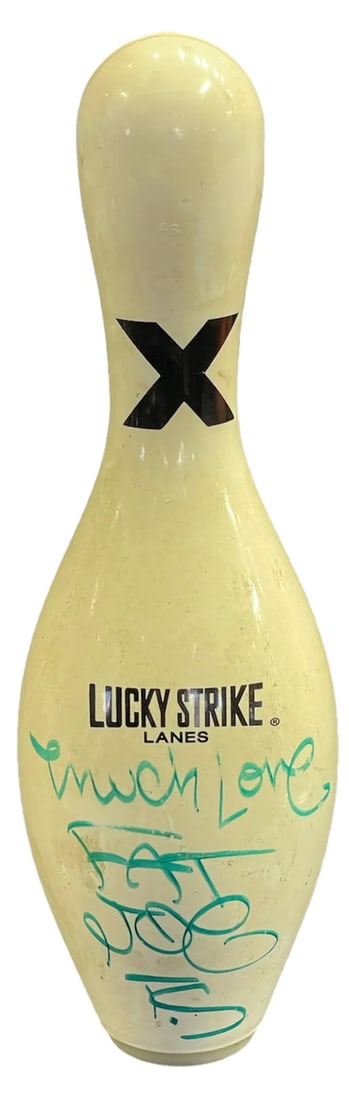 Autographed Fat Joe Lucky Strike JSA Lanes Pin Bowling (1 of 2)