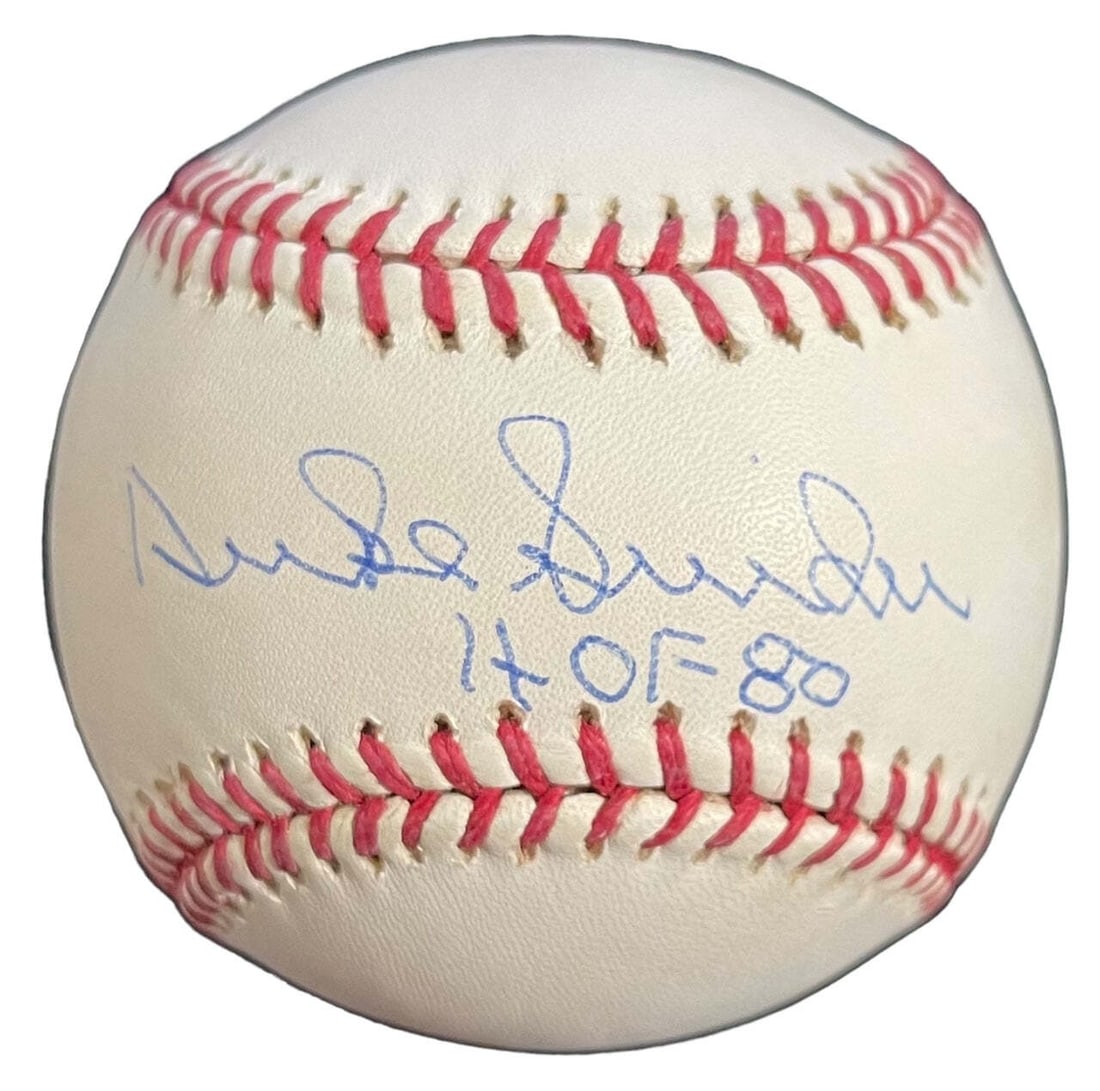 Official Autographed Major League Baseball by Duke Snider HOF 80 (1 of 2)