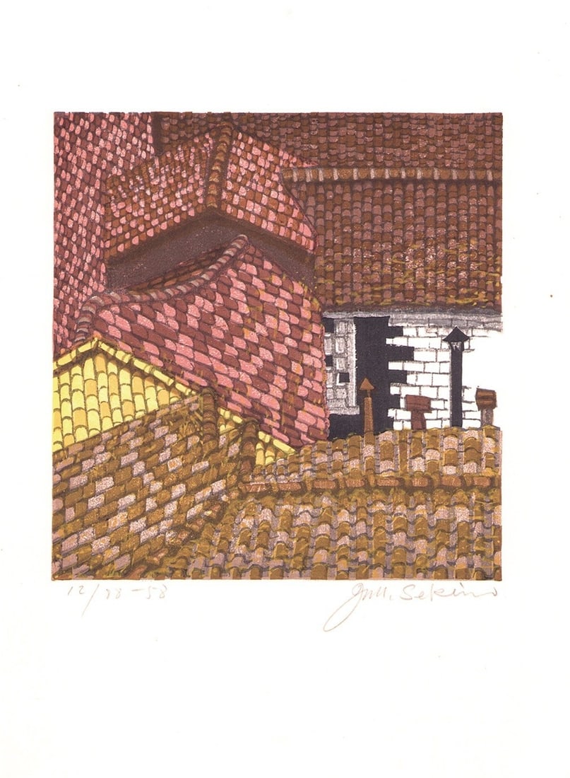 Junichiro Sekino Flower Story Woodblock Sheets set of 8 Hand Signed ED88 (1 of 4)