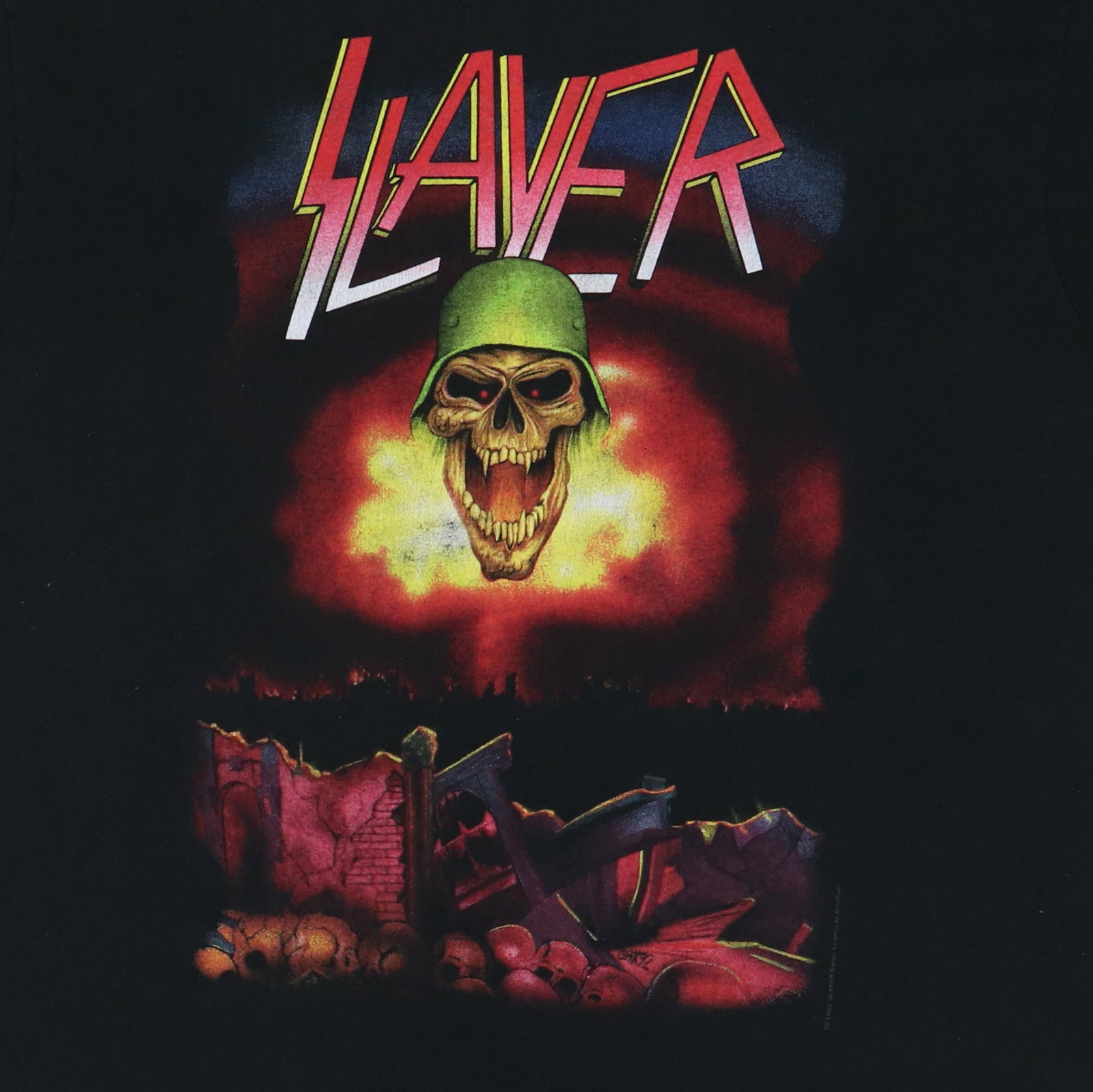 Slayer UK Tour 1992 Shirt - 3