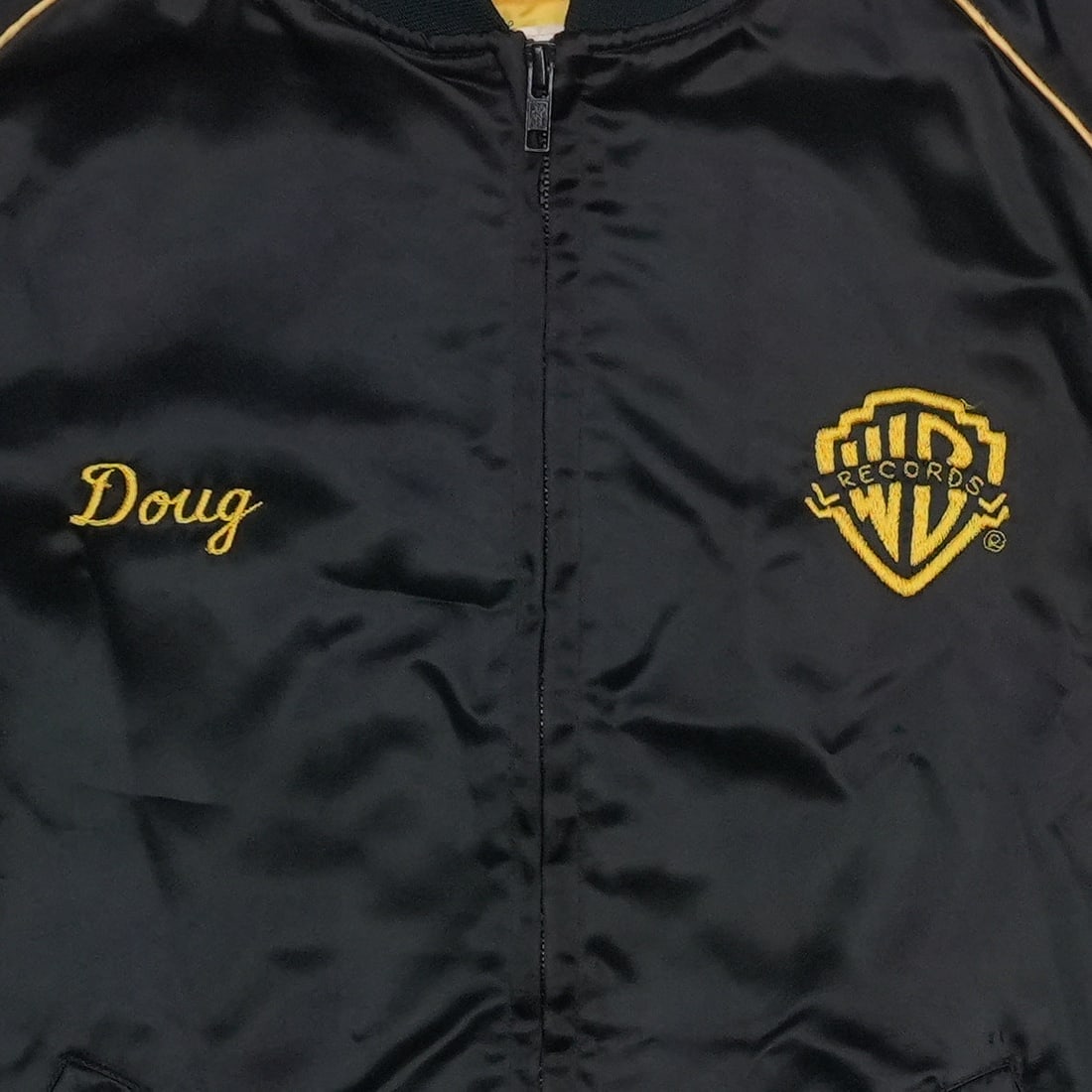 1980s Warner Bros Yellowjackets Satin Jacket - 3