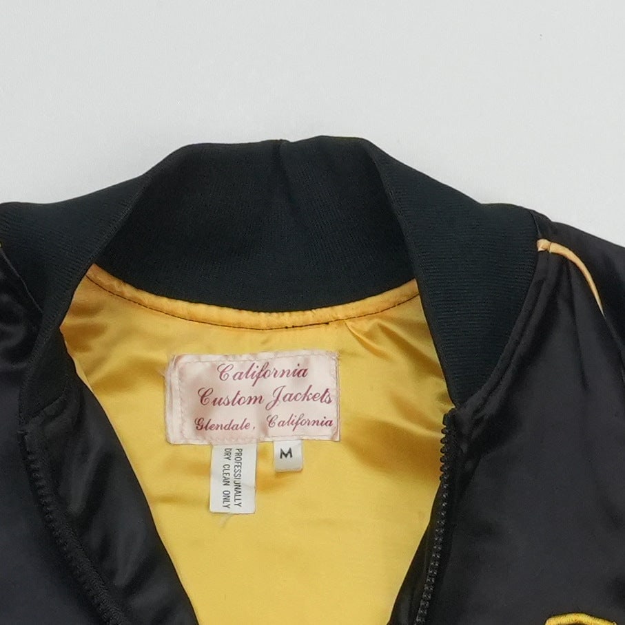 1980s Warner Bros Yellowjackets Satin Jacket - 5