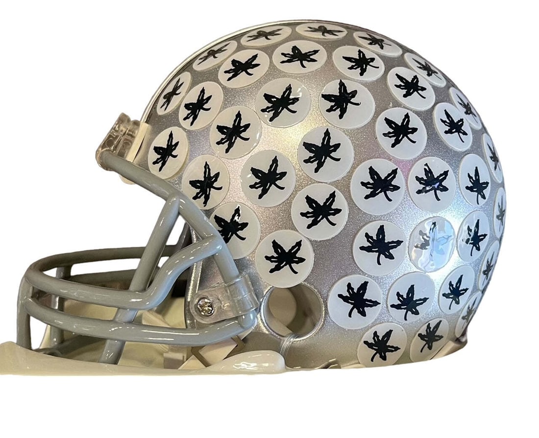 Jack Nicklaus Autographed Ohio State Buckeyes Mini Helmet (JSA) - 2