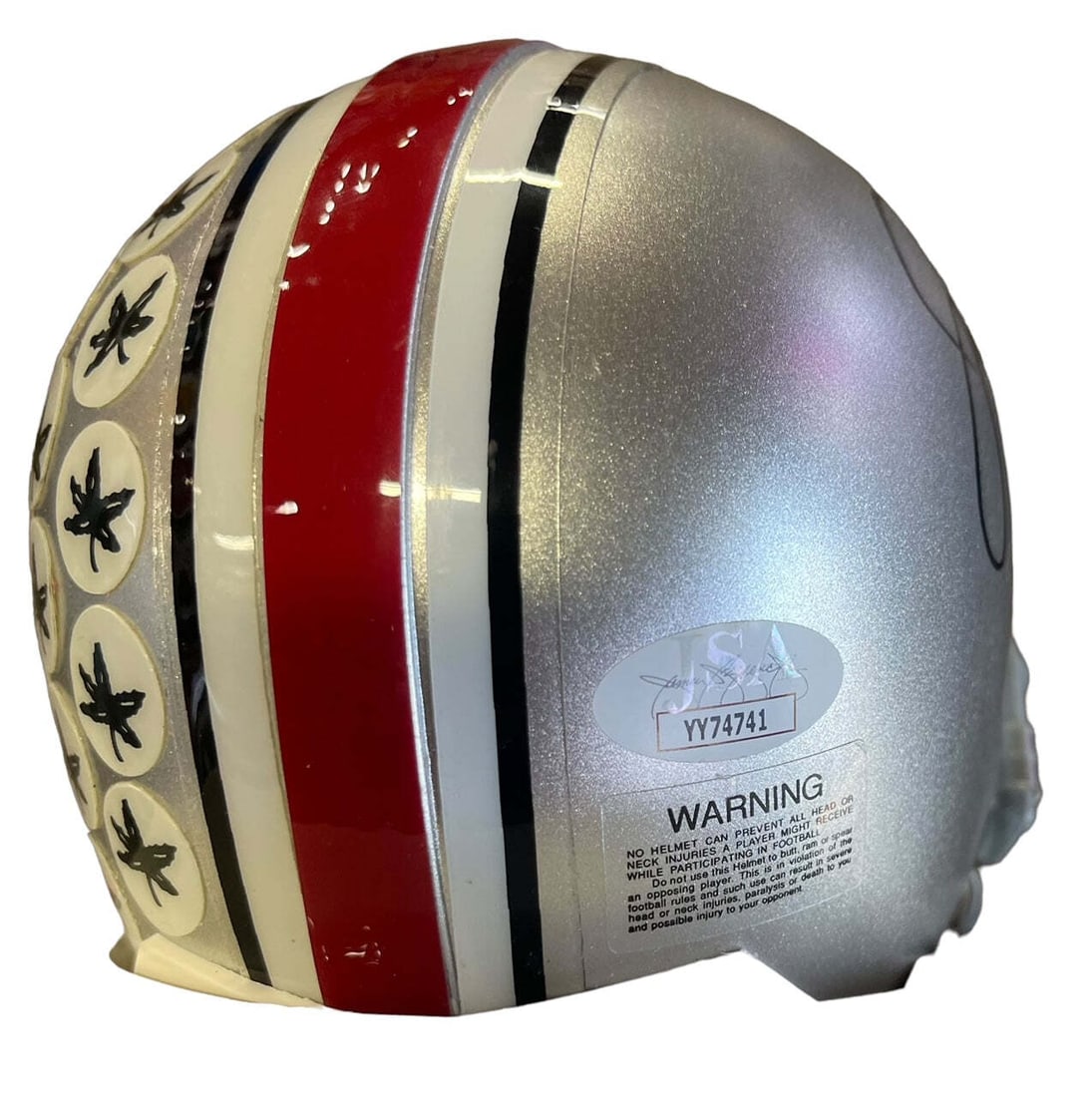 Jack Nicklaus Autographed Ohio State Buckeyes Mini Helmet (JSA) - 3