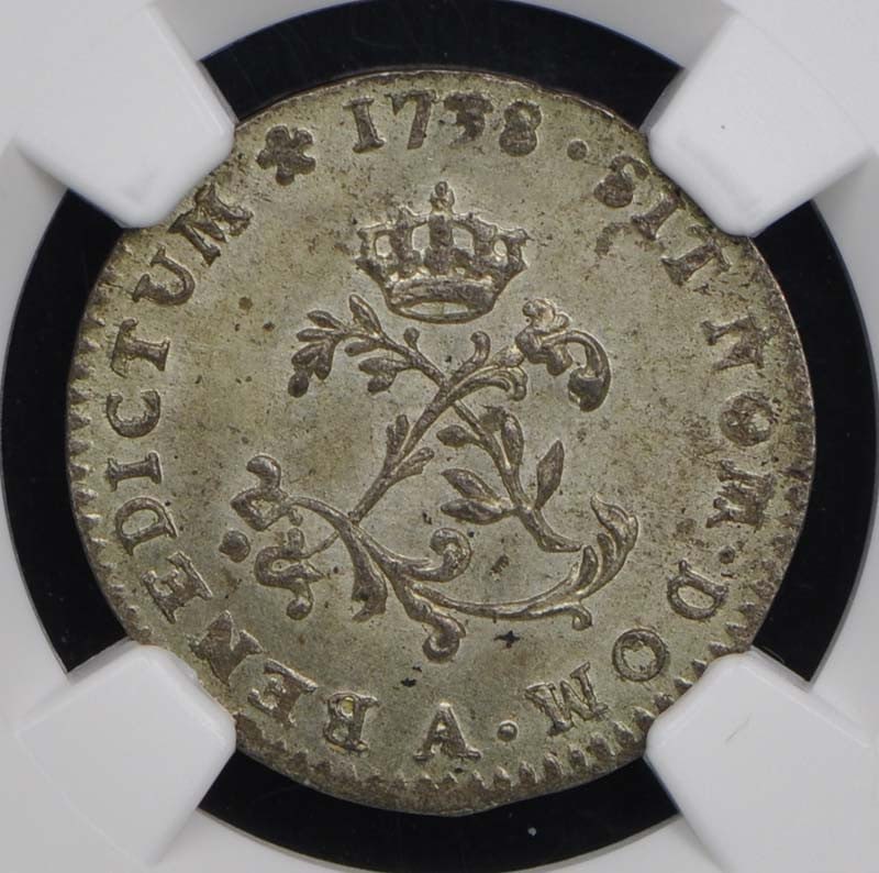 FRENCH COLONIES 1SM NGC MS64 - 2