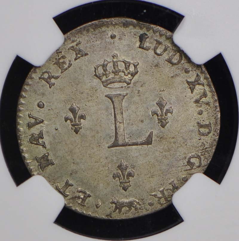 FRENCH COLONIES 1SM NGC MS64 - 3