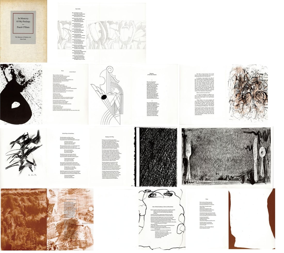 The Museum of Moden art "In Memory of My Feeling" 46 Lithographs 1967 (1 of 1)
