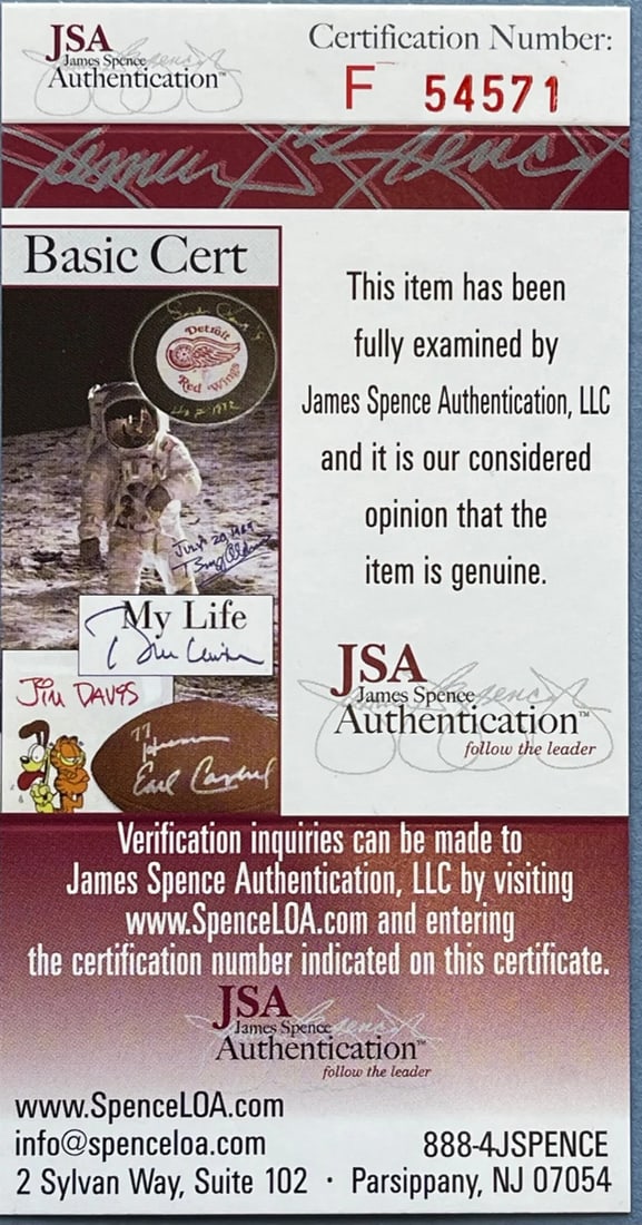 Jack Dempsey Autographed Post Card (JSA) - 3